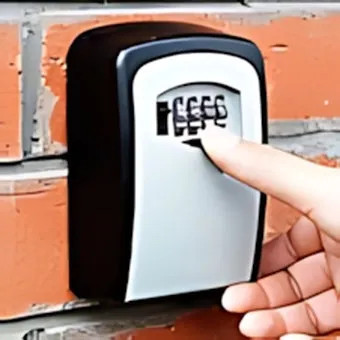KEY BOX SICUREZZA CHIAVI CASSAFORTE A COMBINAZIONE B&B BeB