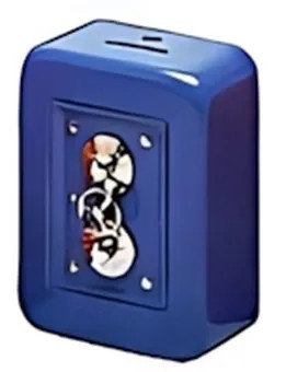 SALVADANAIO CASSAFORTE ZECCHINO CON COMBINAZIONE