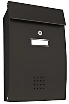 CASSETTA POSTALE PECHINO COLORE GHISA (38x26x7)
