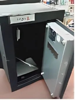 CASSAFORTE MOTTURA 1420 CON CHIAVE (430x290x200)