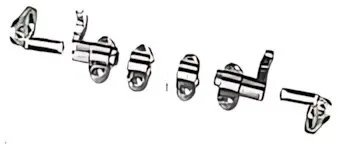 ACCESSORI A VITE NIKELATI ART.300293