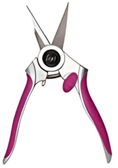 FORBICI VIGNA COLORATA RIBILAND