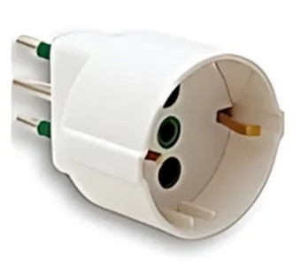 ADATTATORE SPINA 16A + PRESA SCHUKO