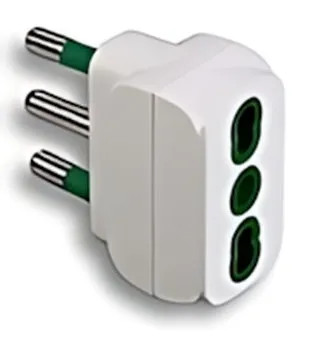 ADATTATORE SPINA 16A + PRESA BIPASSO