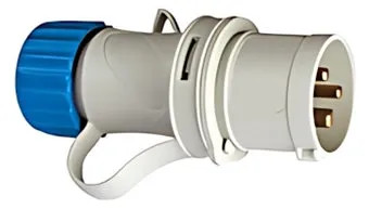 SPINA INDUSTRIALE 2P+T 230V BLU FANTON