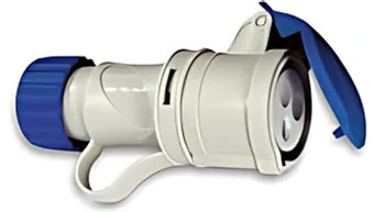 PRESA INDUSTRIALE 2P+T 230V BLU FANTON