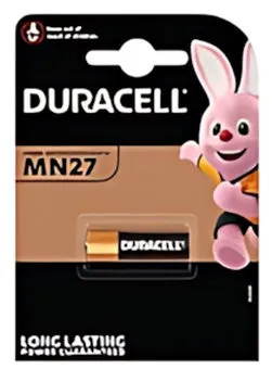 PILE 12V DURACELL MN27 ALKALINA PER TELECOMANDO 1 PEZZO.