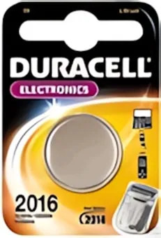 PILE 2016 BOTTONE DURACELL LITIO 3V 2 PEZZI
