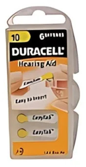 PILE DA312 ACUSTICA DURACELL ZINCO 6 PEZZI