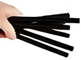 CANDELOTTI CERA NERO MM.12 KG.1 ITALY