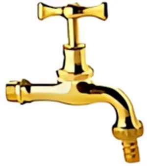 EROGATORE OTTONE CON CHIAVINO FISSO C/PORTAGOMMA 1/2