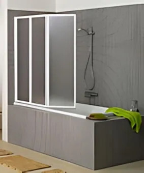 PARETE BOX VASCA 3 ANTE CM.134 H.140