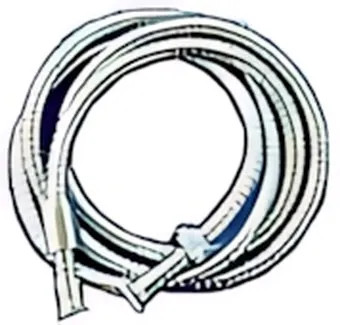 LACCIO DOCCIA CON ATTACCO CONICO DA MT.1,5