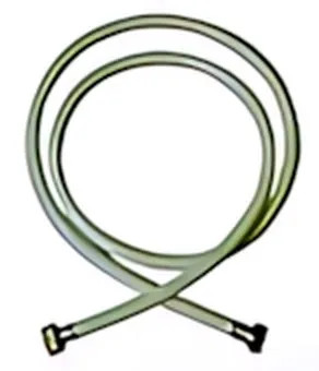 LACCIO DOCCIA BIANCO NYLON ATTACCO CONICO DA MT.1,5