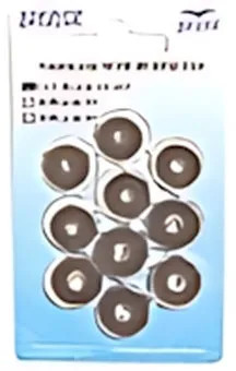 TACCHETTO RUBINETTO GUARNIZIONE ACQUA CALDA DA 3/8 (BLISTER DA 10 PZ.)