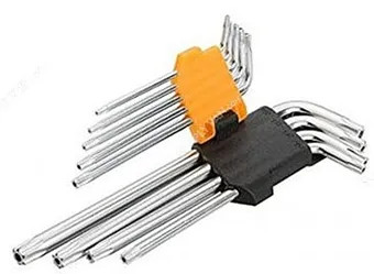 CHIAVINO ESAGONALE RESITORX SERIE 9PZ. TOLSEN