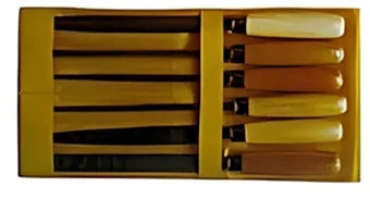 LIMA PICCOLA CON MANICO SERIE 6 PEZZI HOBBY