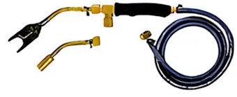 KIT CANNELLO GAS RAME SALDO BRASATURA E FIAMMA PIATTA DA MM.22