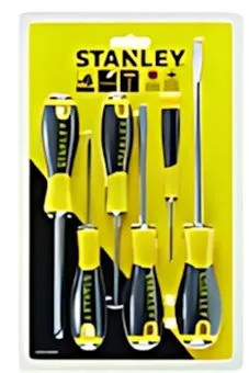 SERIE CACCIAVITE STANLEY STELLA TAGLIO DA 6 PZ.