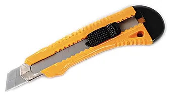 COLTELLO CUTTER TAGLIERINO GRANDE SLITTA METALLO LAMA 18mm