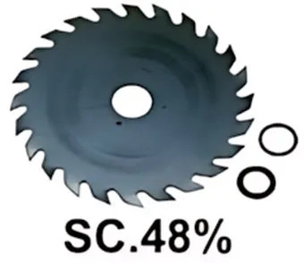 POGGI LAMA PER SEGA CIRCOLARE 80 DENTI 745.00