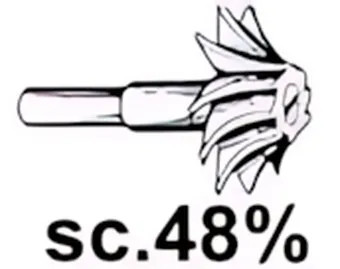 POGGI FRESA X PROFILO CONVESSO MM.25 363.00