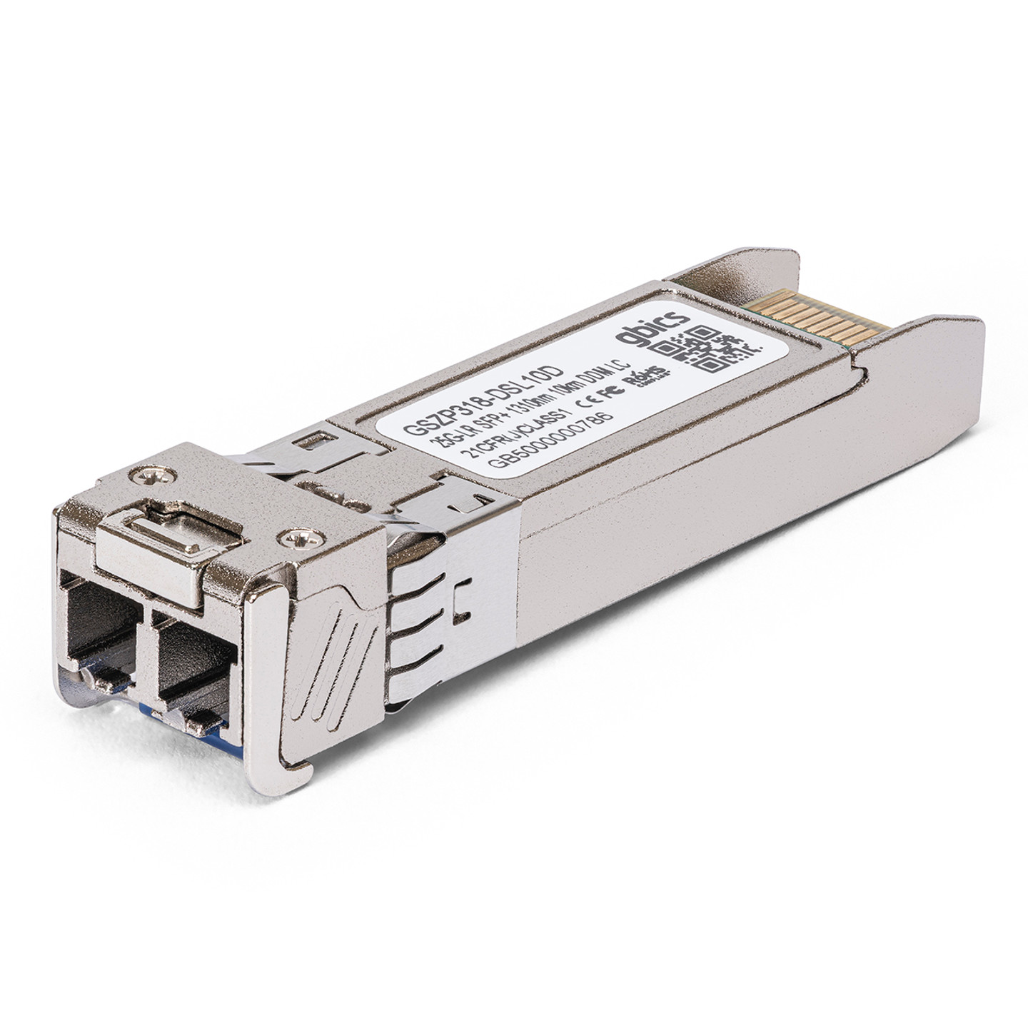 JL486A - HPE Aruba Compatible 25GBASE-LR SFP28 1310nm SMF 10Km DOM