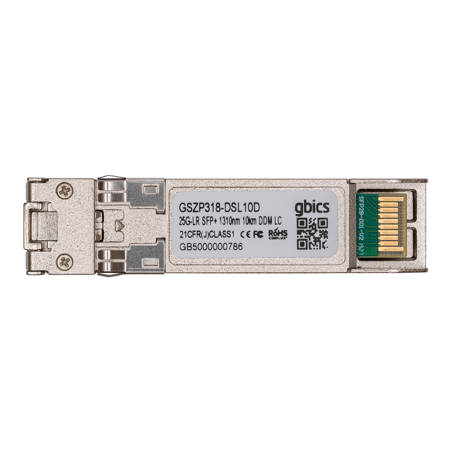 JL486A - HPE Aruba Compatible 25GBASE-LR SFP28 1310nm SMF 10Km DOM