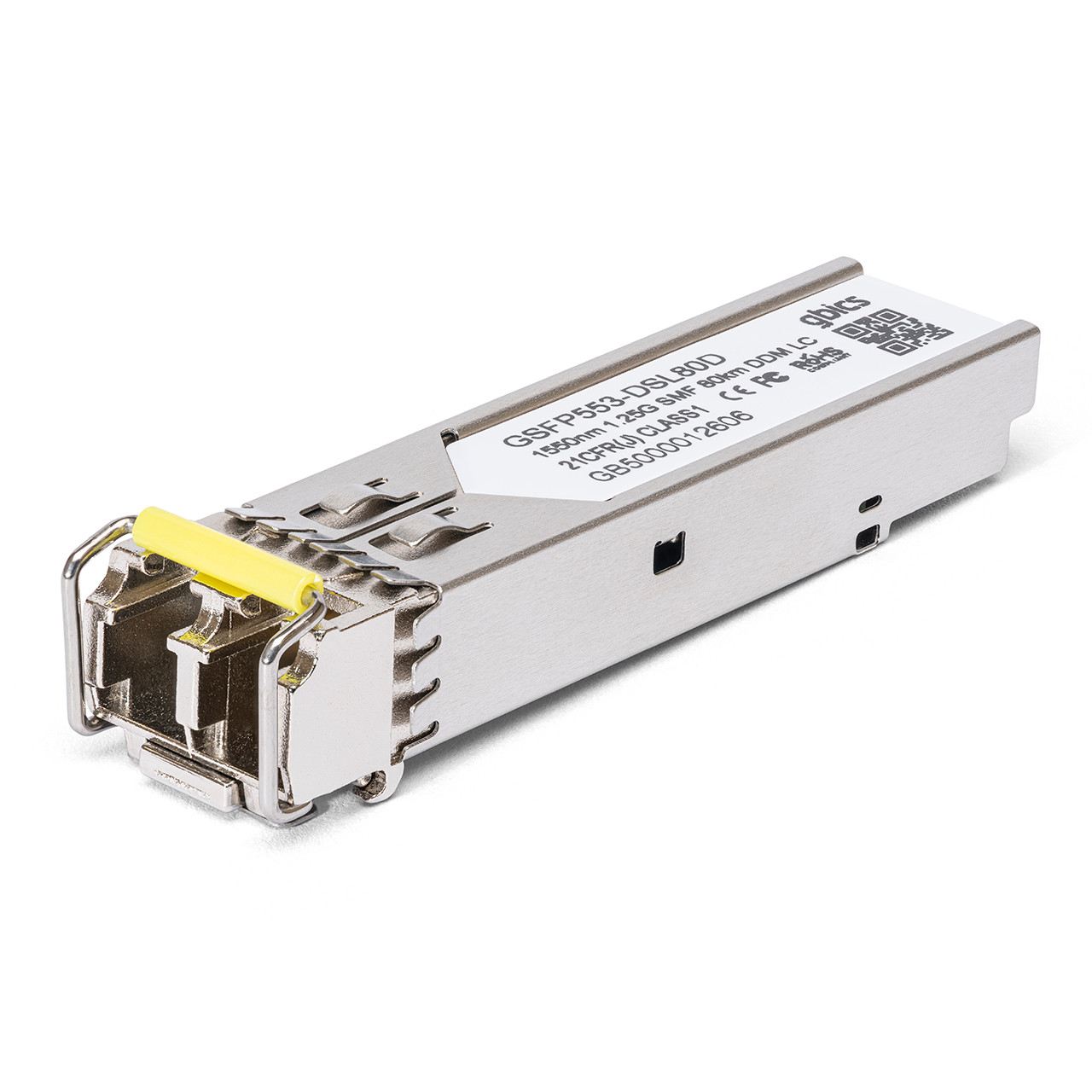 10053 - Extreme Compatible 1000BASE-ZX SFP 1550nm 80km Transceiver
