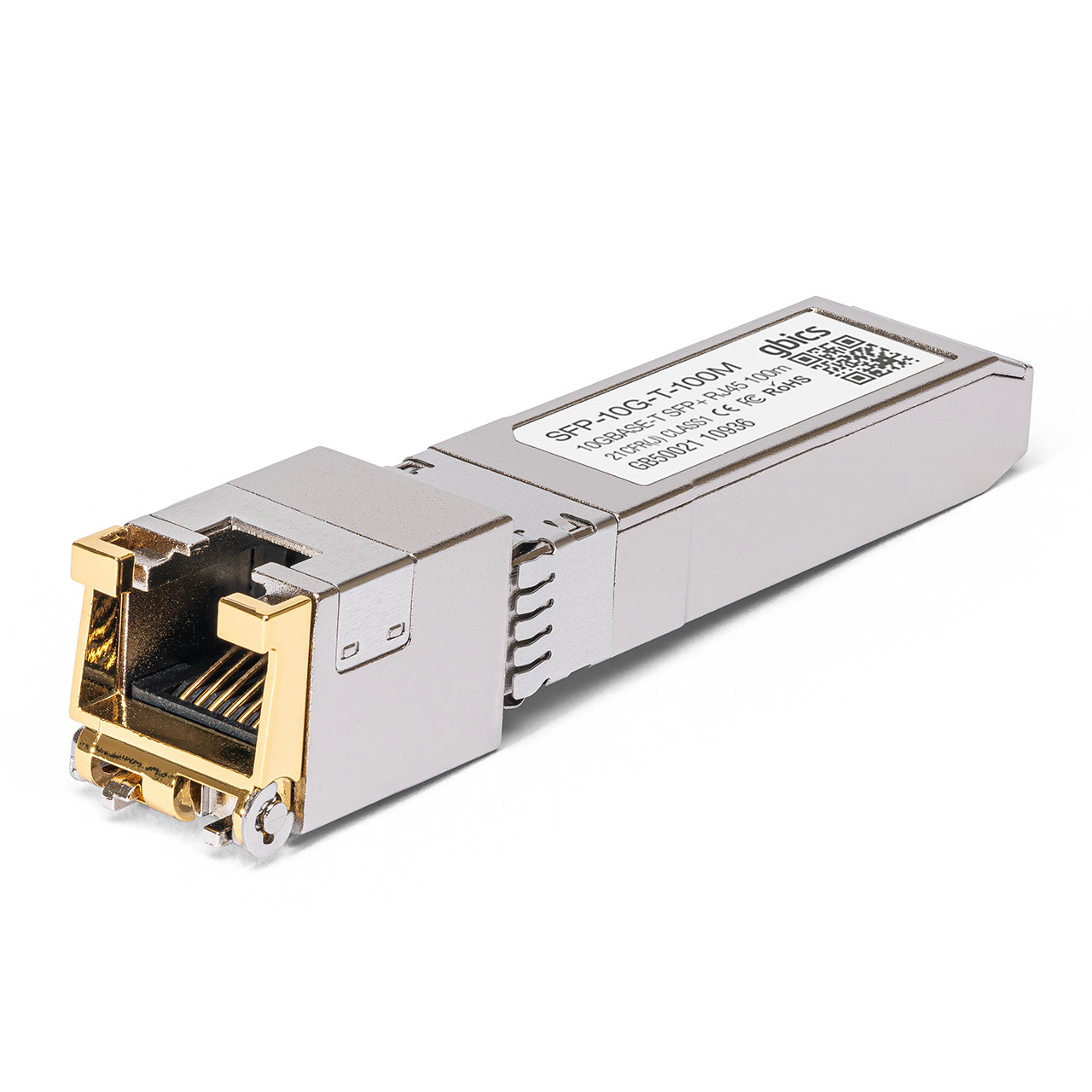 SFP-10G-T-100M - Codable- 10GBASE-T SFP+ Copper RJ45 100m