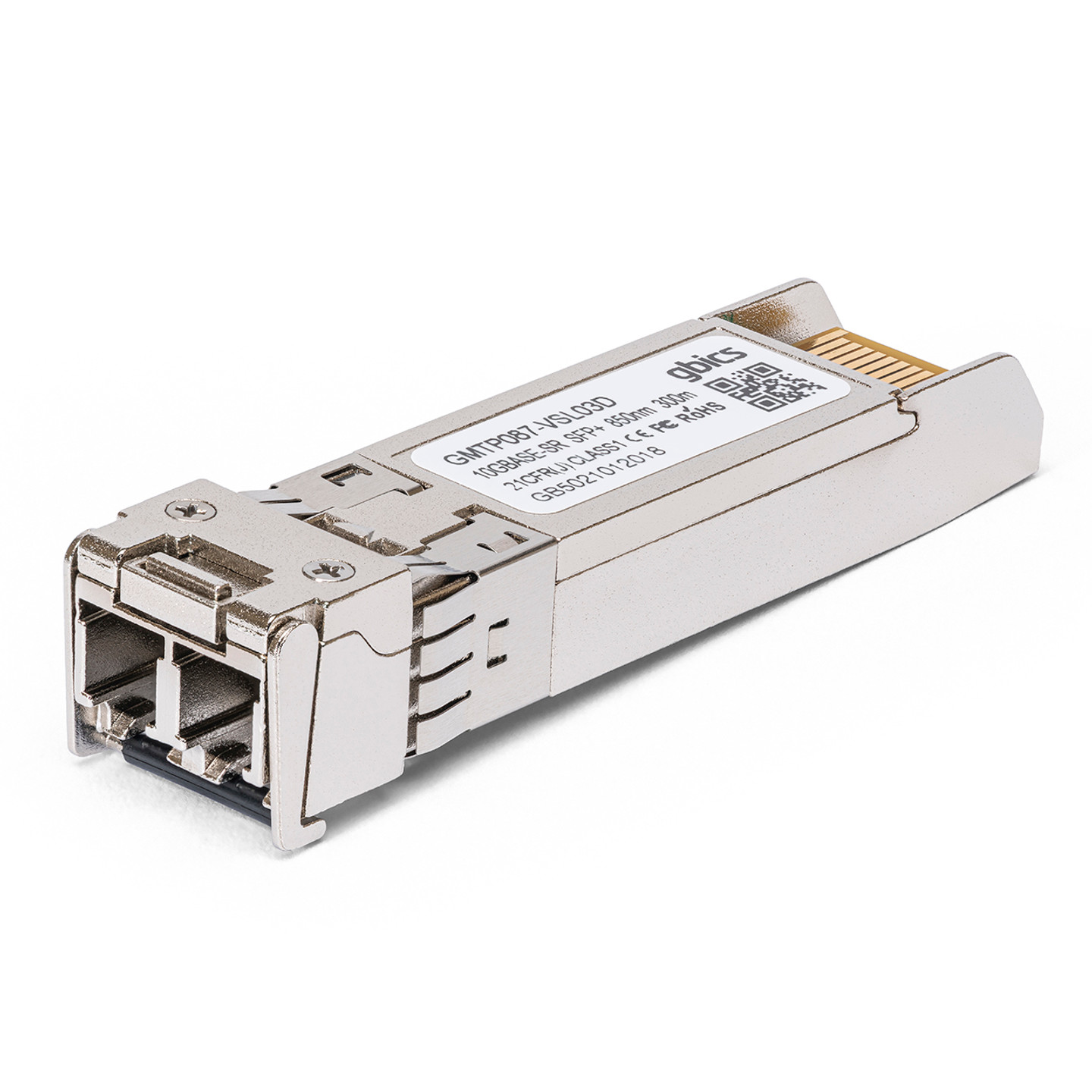 SFP-10G-SR-X Cisco Compatible 10GBASE-SR SFP+ 850nm 300m DOM Extended  Temp Transceiver Module