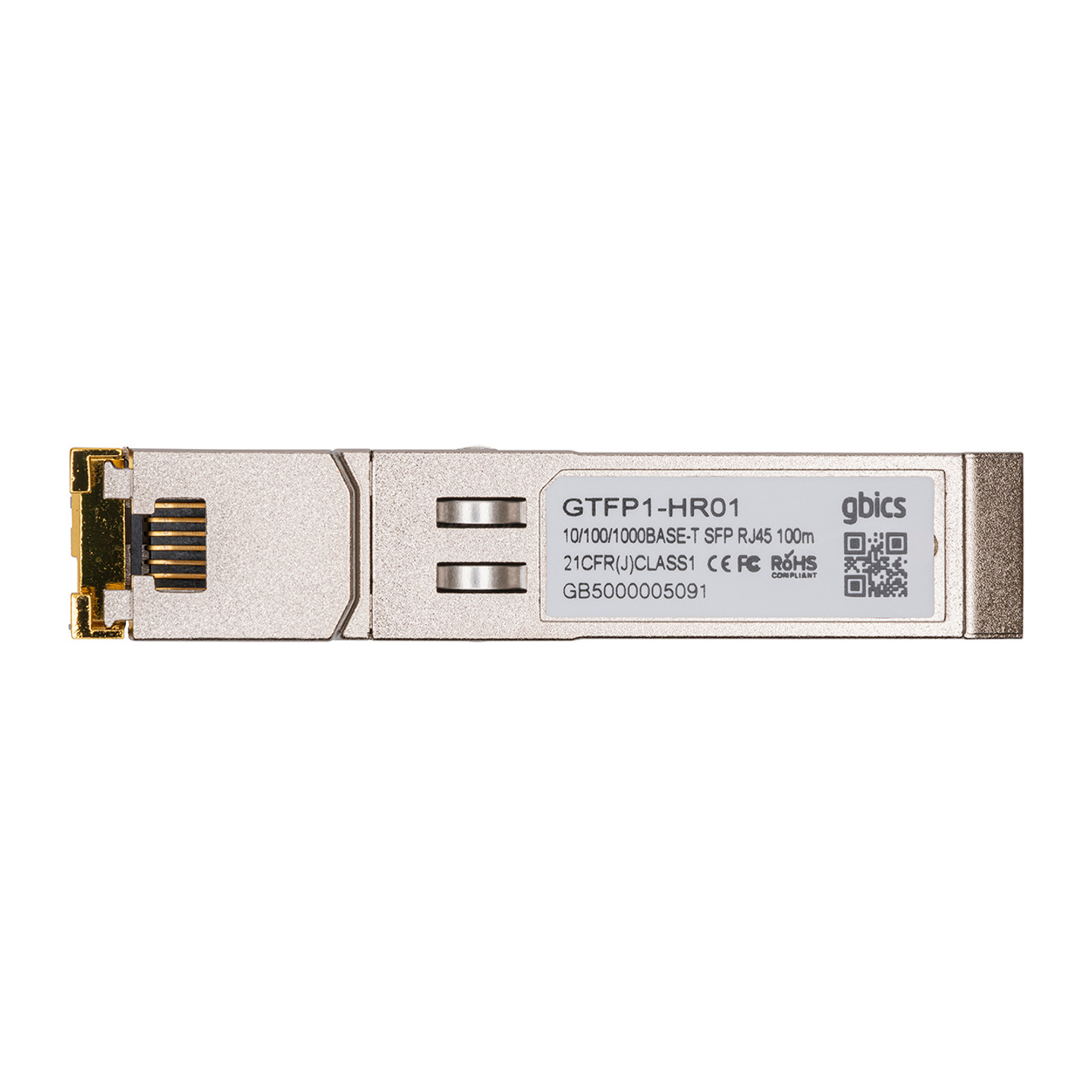 SFP-GE-T - Cisco 互換 1000BASE-T SFP 銅線 RJ-45 100m トランシーバ