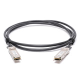 QSFP-100G-C5M - Alcatel-Lucent Nokia 互換 5 メートル 100G QSFP28 パッシブ ダイレクト アタッチ銅線 Twinax ケーブル