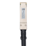 100G-Q28-S28-C-0101 - Cable de conexión de cobre de conexión directa pasiva compatible con Brocade de 1 metro 100G QSFP28 a 4x25G SFP28