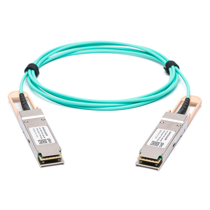 Aoc-qsfp-40g-5m – Dell EMC-kompatibel – 5 Meter 40g aktives optisches QSFP+-Kabel