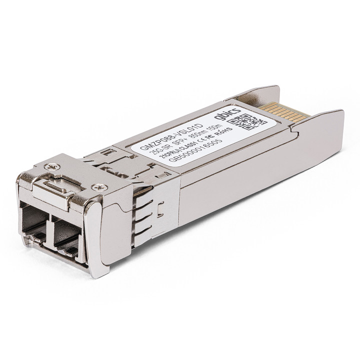 10501 - وحدة الإرسال والاستقبال 25gbase-sr sfp + 850nm 100m dom المتوافقة مع الشبكات المتطرفة