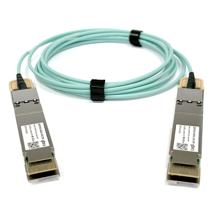 C-dq8fnm030-h0-m - kabel optik aktif yang kompatibel dengan nvidia mellanox 400g qsfp-dd 30m