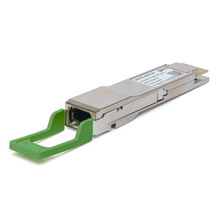 Qdd-400g-lr4-s módulo transceptor dúplex lc smf compatible con cisco qsfp-dd pam4 1310nm 10km dom