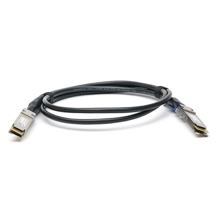 Mcp1660-w001e30 nvidia kompatibel 1m 400g qsfp-dd kabel twinax tembaga pemasangan langsung pasif
