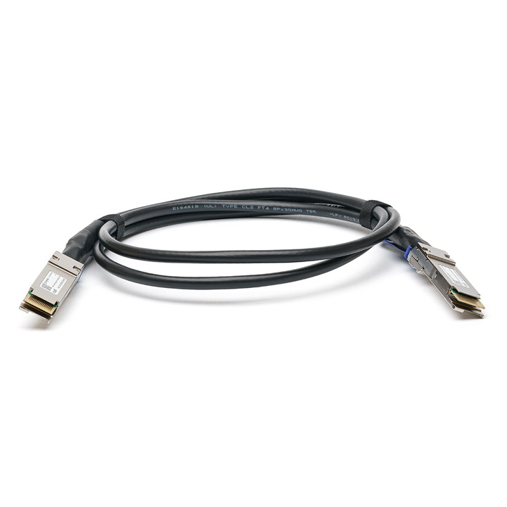 400G QSFP-DD ke QSFP-DD Kabel Tembaga Pasang Langsung Pasif