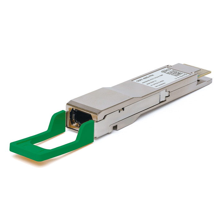 Compatible 400GBASE-FR4 OSFP Flat Top PAM4 1310nm 2km DOM LC SMF Transceiver Module