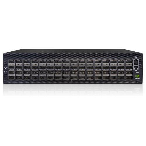 920-9N42C-00RB-7C0 - NVIDIA SN5400 Spectrum-4 400GbE 2U Open Ethernet Switch, 64 QSFP56-DD, 2 SFP28, C2P Airflow
