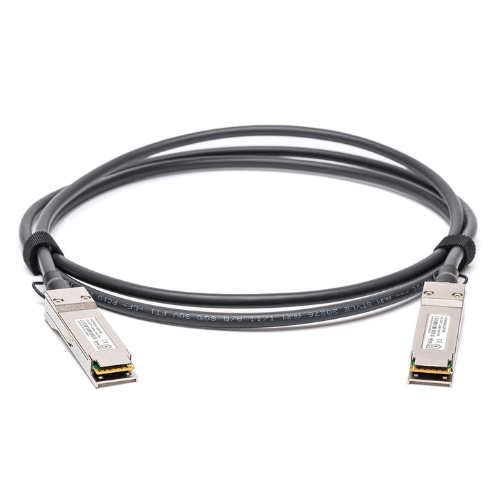 02310mug - huawei kompatibel 1 meter 40g qsfp+ kabel tembaga sambungan langsung pasif