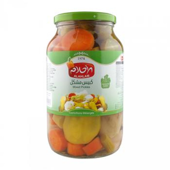 ALAHLAM MIXED PICKLES 1300G    الأحلام  مخلل مشكل