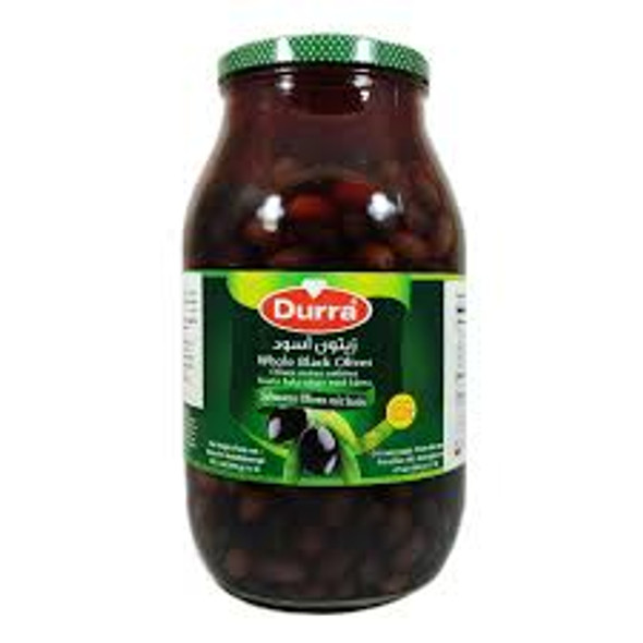 DURRA BLACK OLIVES SALKINI  2900g زيتون أسود الدرة سلقيني