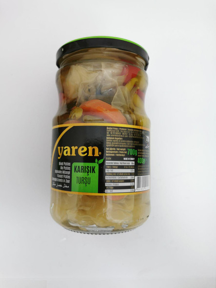 YAREN MIXED PICKLES 720G يارين مخلل مشكل