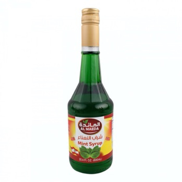 AL MAEDA MINT SYRUP 600ML   المائدة شراب النعناع