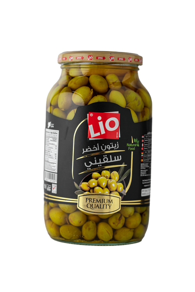 LIO GREEN OLIVES (SALKINI) 1320G ليو زيتون اخضر سلقيني