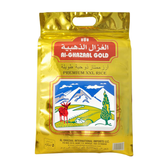 AL-GHAZAAL GOLD 5kg رز الغزال الذهبيه 