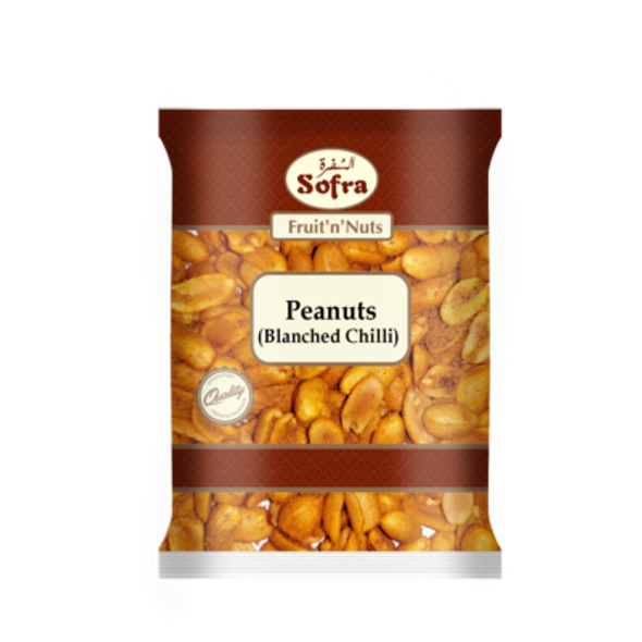 Sofra Peanuts Blanched Chilli 180g سفرة الفول السوداني بالفلفل الحار